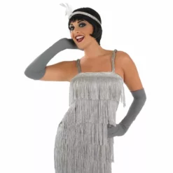 Disfraz De Chica Flapper De Los Años 20 Para Mujer -Moda Halloween m1 3 9 3909 1