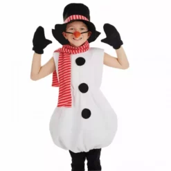 Disfraz Muñeco De Nieve Niños -Moda Halloween m1 4 2 4228 1
