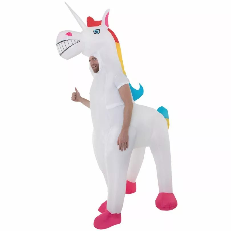 Disfraz Unicornio Adulto Hinchable 6 Disfraz Unicornio Adulto Hinchable - Imagen 4