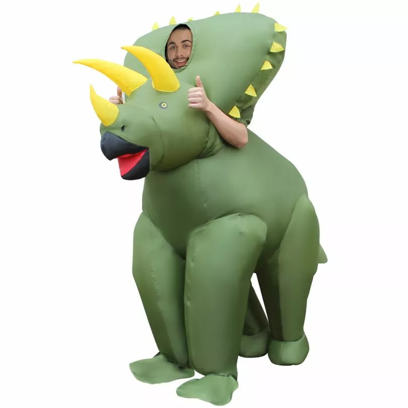 Disfraz De Triceratops Gigante Hinchable 3 Disfraz De Triceratops Gigante Hinchable