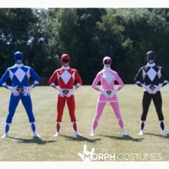 Disfraz Power Ranger Adulto 11 Disfraz Power Ranger Adulto -Moda Halloween m1 b l blue power rangers morphsuit lifestyle 4 us