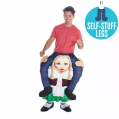 Oktoberfest Disfraz Mujer Alemana -Moda Halloween m1 g e german beer wench piggyback 1 1