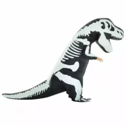 Disfraz Dinosaurio Niño Esqueleto De T Rex Gigante Hinchable -Moda Halloween m1 k i kids giant t rex skeleton inflatable costume 4