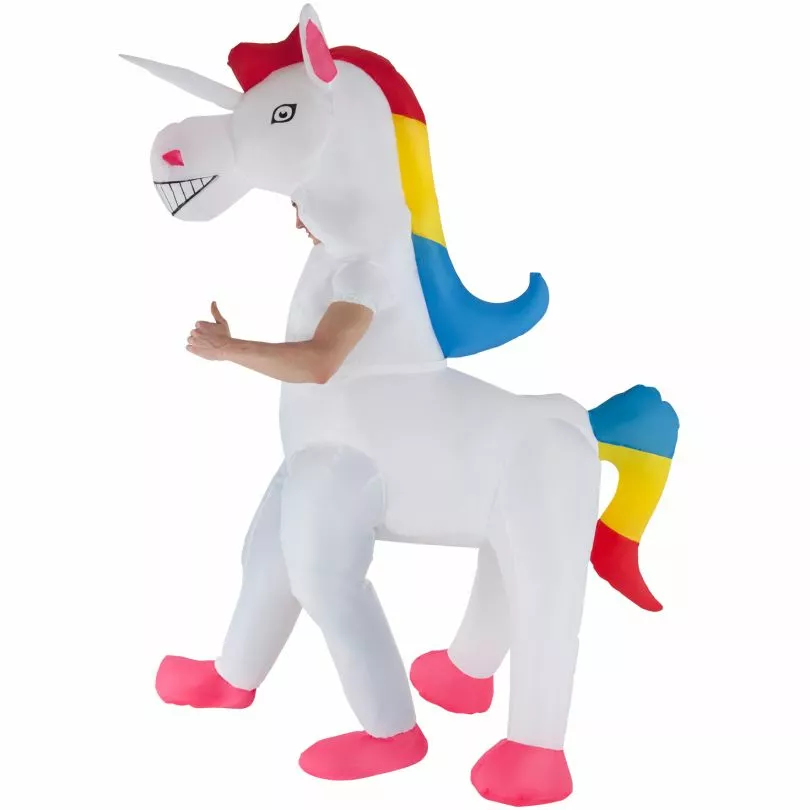 Disfraz Unicornio Adulto Hinchable 5 Disfraz Unicornio Adulto Hinchable - Imagen 3
