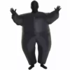 Disfraz De Morphsuit Gigante Negro Para Niños -Moda Halloween m1 m c mckibk 1