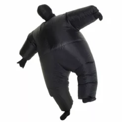 Disfraz De Morphsuit Gigante Negro Para Niños -Moda Halloween m1 m c mckibk 3
