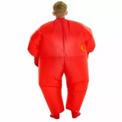 Disfraz De Morphsuit Gigante Rojo Para Niños -Moda Halloween m1 m c mckire 5