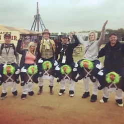 Disfraz Trabajador De La Fábrica Mujer A Hombros -Moda Halloween m1 m c mcpbcw big group