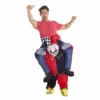 Disfraz Bufón Hombre A Caballito -Moda Halloween m1 m c mcpbje 1