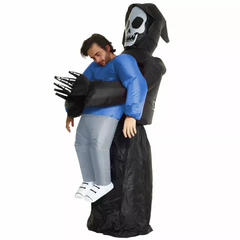 Disfraz Hinchable Adulto De La Muerte 4 Disfraz Hinchable Adulto De La Muerte - Imagen 2