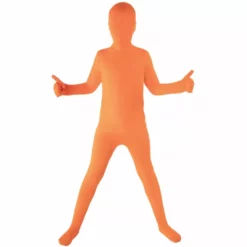 Kids Morphsuit Naranja 11 Kids Morphsuit Naranja -Moda Halloween m1 o r orange morphsuit dsc3807 copy