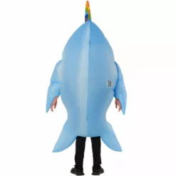 Disfraz De Narval Gigante Hinchable -Moda Halloween mcgina narwhaal inflatable adult secondary 01