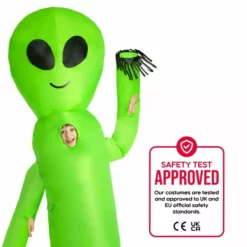 Disfraz De Alienígena Con Brazos Ondulantes Para Niños -Moda Halloween mckgiaw alien wavy arm guy kids feature 5