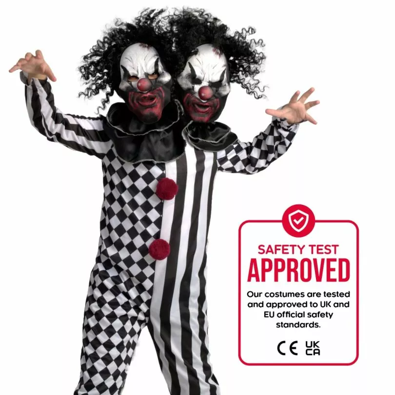 Kids Two Headed Clown Costume 9 Kids Two Headed Clown Costume - Imagen 7
