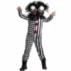 Kids Two Headed Clown Costume -Moda Halloween mcktcl two headed clown kids lead