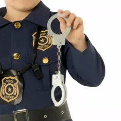 Kids US Cop Sergeant Costume -Moda Halloween mckups us police cop kids closeup