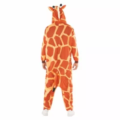 Mens Giraffe Onesie Costume -Moda Halloween mcmog giraffe onesie adult back