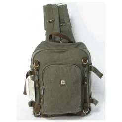 Mochila Pure Tela Ecológica Y Cuero