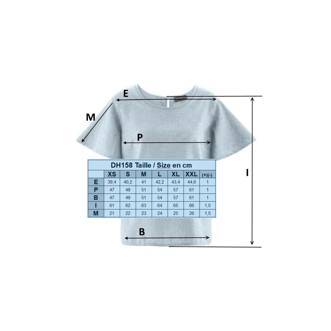 Hempage Mujer Blusa 4 Hempage Mujer Blusa - Imagen 2