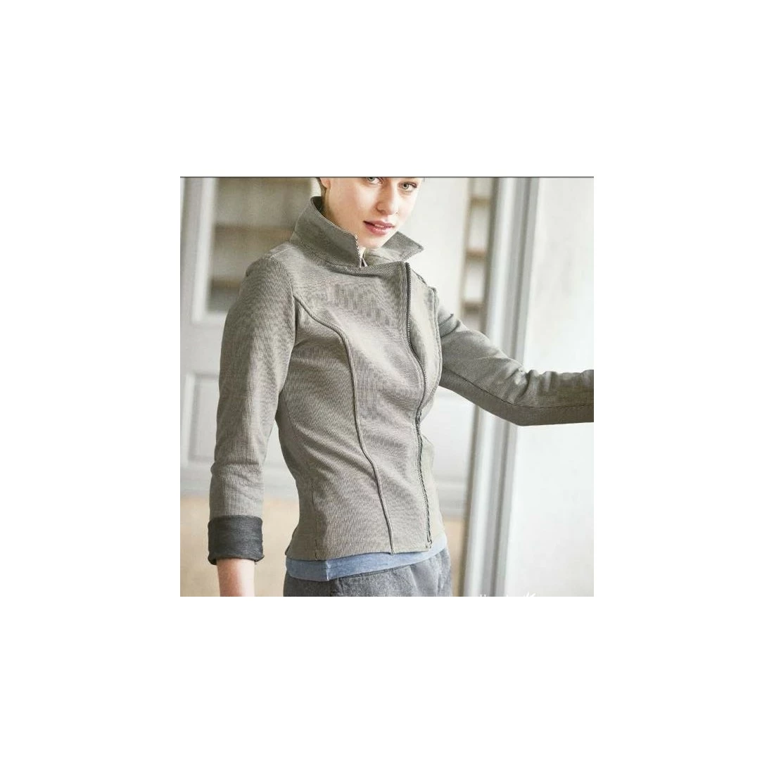 Hempage Orgánica Y Vegetariana Chaqueta - Tipo Motorista 5 Hempage Orgánica Y Vegetariana Chaqueta - Tipo Motorista - Imagen 3