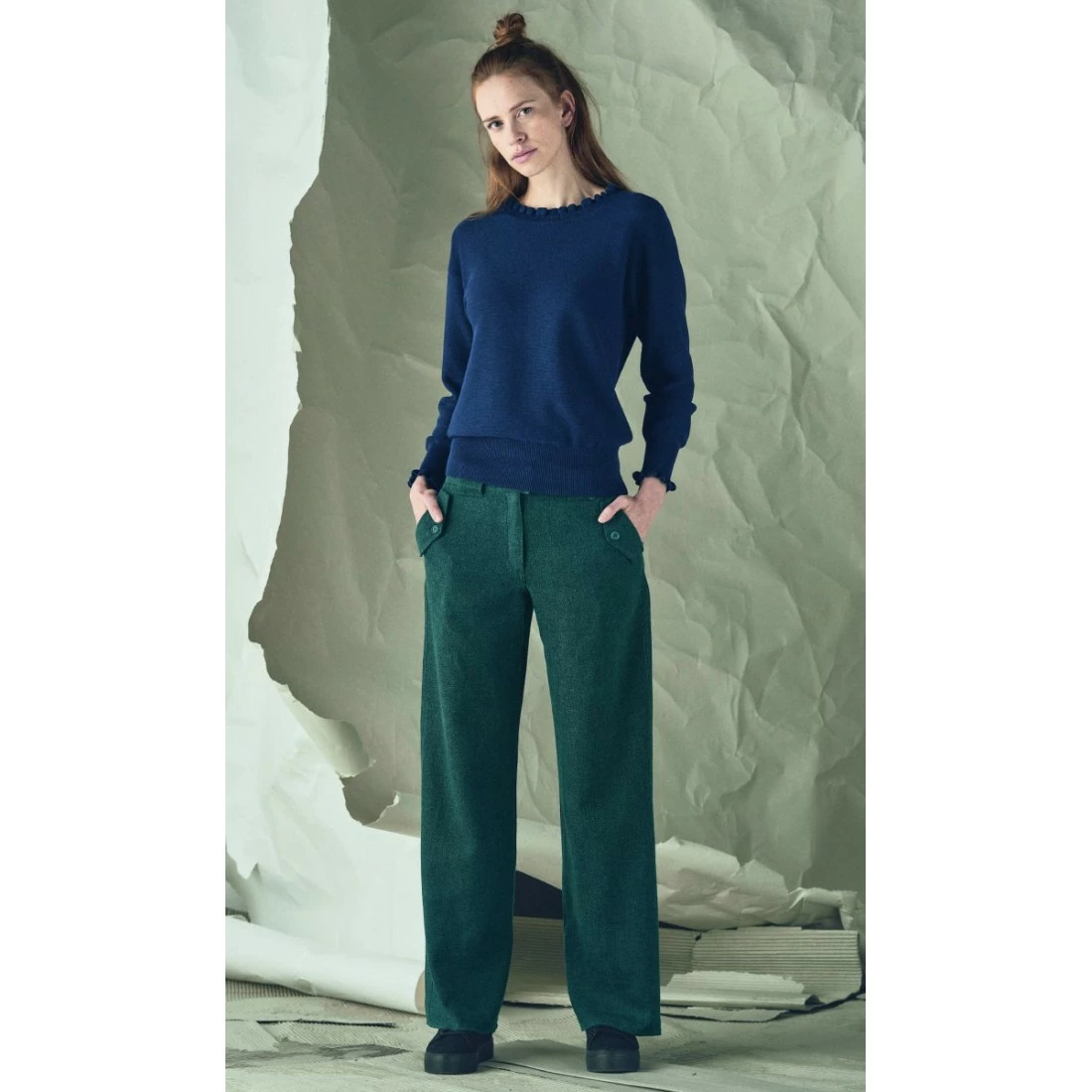 Hempage Pantalón De Cintura Alta 3 Hempage Pantalón De Cintura Alta