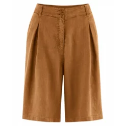 Hempage Pantalones Cortos Largos De Cáñamo