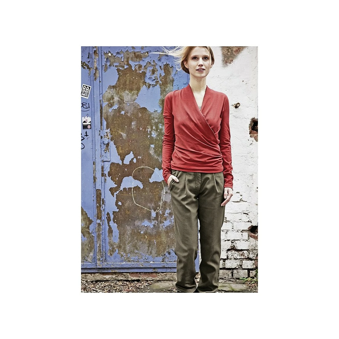 Hempage Pantalones De Mujer XS S M L XL 4 Hempage Pantalones De Mujer XS S M L XL - Imagen 2