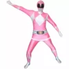 Disfraz Power Ranger Rosa Adulto -Moda Halloween pink power ranger morphsuit