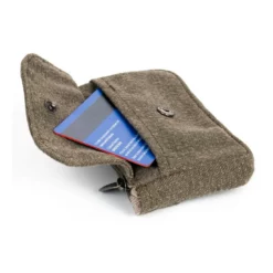 SATIVA Portamonedas 3 Poches - Cotón Cáñamo Orgánico