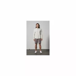 Hempage Chemise En Chanvre Avec Col Mao