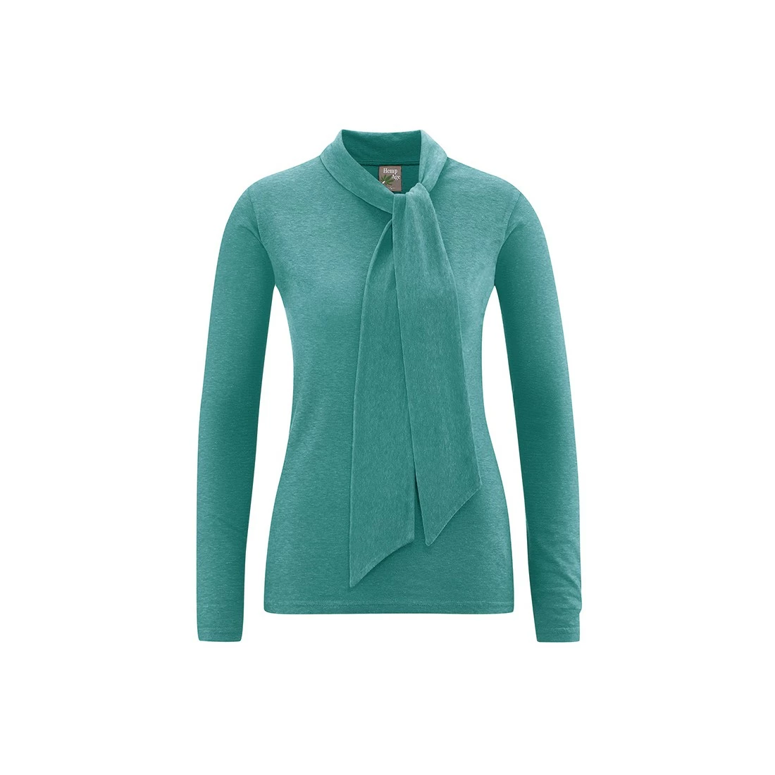 Hempage Suéter De Manga Larga Con Cuello De Fantasía 3 Hempage Suéter De Manga Larga Con Cuello De Fantasía