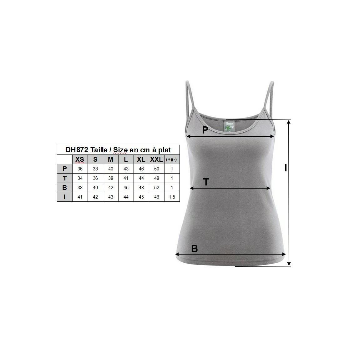 Hempage Top Con Cáñamo Y Algodón Orgánico Correas 3 Hempage Top Con Cáñamo Y Algodón Orgánico Correas