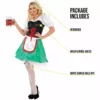 Disfraz Oktoberfest Mujer -Moda Halloween womens oktoberfest dirndl costume