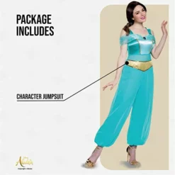 Disfraz Jasmine Mujer Clásico -Moda Halloween womens princess jasmine disney costume 2